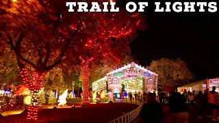 Austin Trail of Lights  Walking Around Austin Texas [upl. by Madelene837]