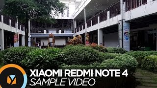 Xiaomi Redmi Note 4 Sample Video [upl. by Nissy]