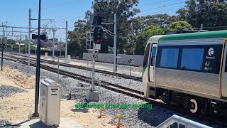 Elenbrook train line testing train at bayswater Station [upl. by Lledor777]