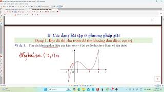 Tìm khoảng đơn điệu của hàm số dựa vào đồ thị clip 2 [upl. by Akeihsat202]