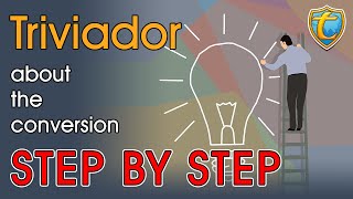 TRIVIADOR Tutorial video  HOW TO CONVERT YOUR OLD ACCOUNT TO THE NEW GAME [upl. by Dominique]