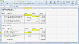 Conciliación bancariaavi [upl. by Ailev883]