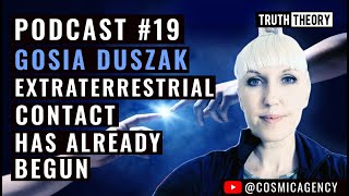 Truth Theory Podcast 19 Gosia Duszak  Extraterrestrial Contact Has Already Begun [upl. by Eveivaneg]