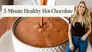 QUICK amp EASY 5Minute Healthy Hot Chocolate Recipe ☕ [upl. by Ariom]