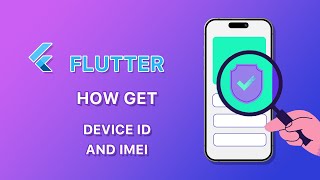 How to get Device ID Android ID and IMEI in Flutter [upl. by Dralliw284]