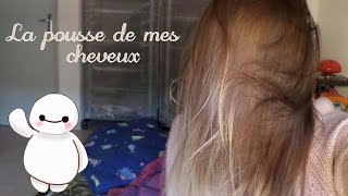 ♡ BLABLA  La pousse de mes cheveux mon expérience avec la levure de bière 🍄 [upl. by Nnednarb]