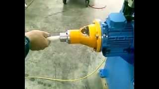 Mandrel welding machine for plastic mandrels [upl. by Annette]