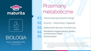 4 Metabolizm  Kurs maturalny z biologii  demo kursu XXL [upl. by Carson]