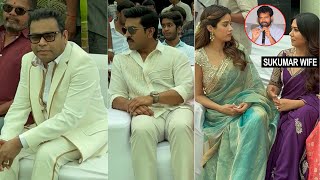 Ram Charan Conversation With AR Rahman  RC16 Movie  Mana TeluguCult [upl. by Ardnikal]