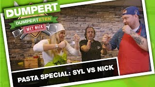 Wie kan beter pasta maken Sylvana of Nick  DumpertEten [upl. by Bradwell530]