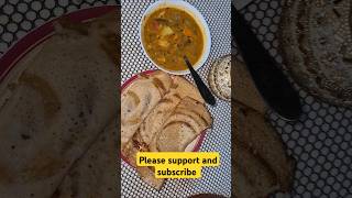 Sambar with dosa yummy combination shorts ytshorts healthy [upl. by Carberry]