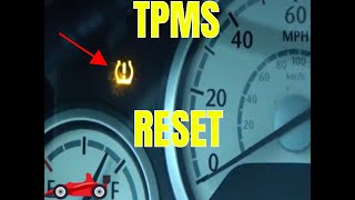 How to Reset the TPMS Dash Light [upl. by Zolly]