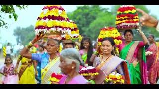 Pothireddypeta Bathukamma Sambaralu 2022 [upl. by Abbottson]