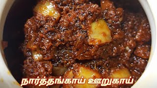 நார்த்தங்காய் ஊறுகாய் Narthangai oorugaiNarthangai Pickle recipe in tamil [upl. by Branden]