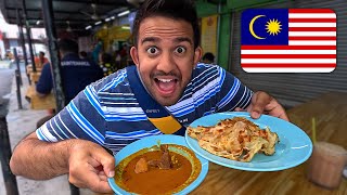 Trying ROTI CANAI for the FIRST TIME in Kuala Lumpur 🇲🇾 [upl. by Anihta]