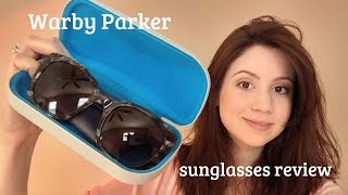 Are Warby Parker sunglasses good Warby Parker Aubrey [upl. by Atnahsal]