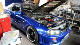 R34 RB26 To4z Dyno [upl. by Airres172]