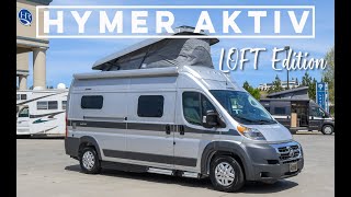 2019 Hymer Aktiv 10 Loft Class B Camper Van [upl. by Ahtnamys961]