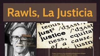 Contractualistas Rawls La Justicia [upl. by Gerstein]