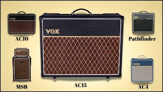 Mega Vox amp shootouts AC15Pathfinder 15AC10AC4 Mini Super Beetle [upl. by Enilarac434]