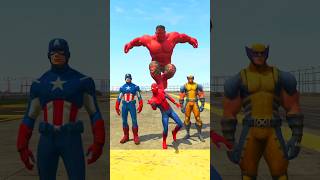 💥GTA 5  Superheros Superfriends Who is more Powerful🤯 [upl. by Akselav]