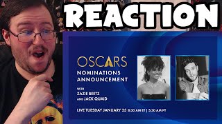 Gors quot96th Oscars Academy Awards Nominations Announcementquot REACTION OPPENHEIMER SWEEP [upl. by Ernest]