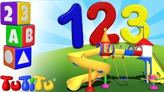 🧮Fun Toddler Numbers Learning with TuTiTu Playground toy 🛩️🧮 TuTiTu Preschool and songs🎵 [upl. by Leila975]