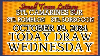 STL CAMARINES STL ROMBLON  STL SORSOGON RESULT TODAY DRAW OCTOBER 09 2024 [upl. by Acir]