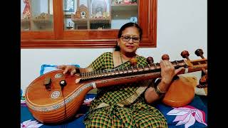 Chellidaru malligeya song in veena  Appagere thimmaraju janapada song Notation [upl. by Ayiotal]