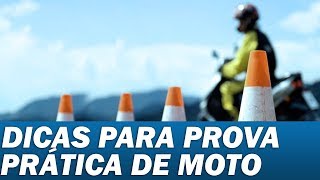 EXAME PRATICO DE MOTO DETRANCE [upl. by Seif317]