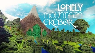 Lonely Mountain EREBOR  MINECRAFT Hobbit  movie version [upl. by Oniram112]