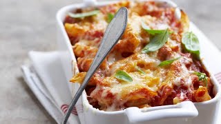 Recette  Gratin pâtes sauce tomate [upl. by Jaynes649]