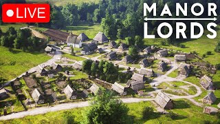 Building and COMBAT In Manor Lords Gameplay amp Guide [upl. by Dibbrun]