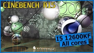 i5 12600KF Cinebench R15 Multicore amp Single Core test [upl. by Kire]