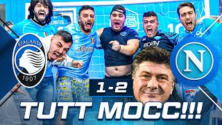 ✊🏻 TUTT MOCC ATALANTA 12 NAPOLI  LIVE REACTION NAPOLETANI HD [upl. by Eitsirhc738]