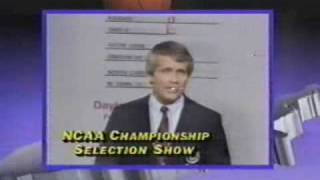 1986 CBS Sports promo NCAA Championship Selection Show [upl. by Marice573]