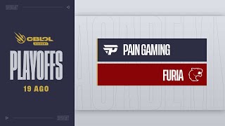 paiN Gaming x FURIA  CBLOL Academy 2024 2ª Etapa  Playoffs [upl. by Anilec138]