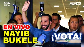 ENVIVO Nayib Bukele llega a Votar  Elecciones Presidenciales 2024 [upl. by Israel]