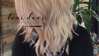 Balayage To All Over Blonde  Hair Tutorial [upl. by Whatley]