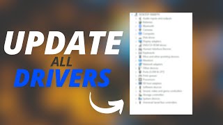 How to update drivers 𝗪𝗶𝗻𝗱𝗼𝘄𝘀 𝟭𝟬 Guide 2024 [upl. by Annahs]