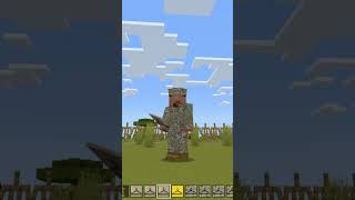 Equip Your Minecraft Army US Army Uniform Mod [upl. by Narcho]