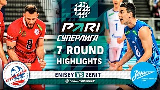 Enisey vs Zenit  HIGHLIGHTS  7 Round  Pari SuperLeague 2025 [upl. by Berlyn]