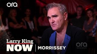 EXCLUSIVE Morrissey Opens Up About Ongoing Battle With Depression VIDEO  Larry King Now  OraTV [upl. by Nate]