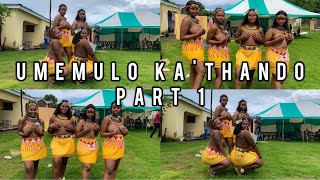 UMemulo kaThando Part 1 UMhlonyane  Preparations  Fetching the spearumkhonto Mbalie Zulu [upl. by Ardyce]