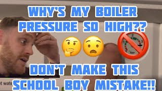 Boiler Losing Pressure Boiler Pressure High Dont Make This Schoolboy Mistake [upl. by Rinaldo]