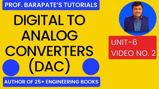 DIGITAL TO ANALOG CONVERTERS DAC [upl. by Oettam]