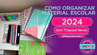 Material Escolar 2024 super completo [upl. by Key]