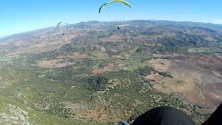 Flight from Levante 4 Algodonales Paragliding Spain [upl. by Atiniuq]