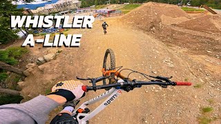 WHISTLER ALINE FULL LAP 4K [upl. by Nadeau]