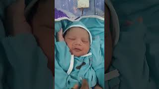 Newborn baby afterbirthshorthviarlvideo [upl. by Eillod561]